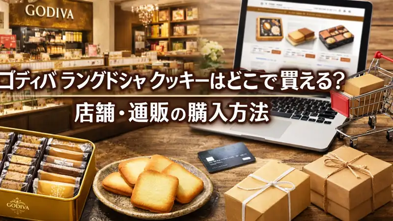 ゴディバ ラングドシャ クッキーはどこで買える？店舗・通販の購入方法
