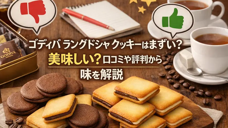 ゴディバ ラングドシャ クッキーはまずい？美味しい？口コミや評判から味を解説